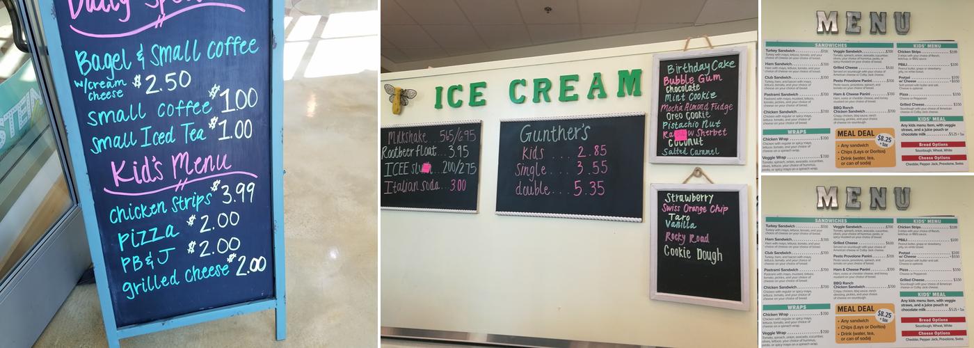 Einstein's Cafe Menu