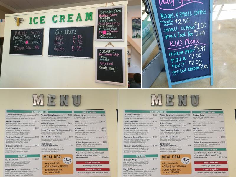 Einstein's Cafe Menu