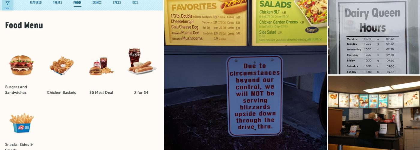 Dairy Queen Grill & Chill Menu
