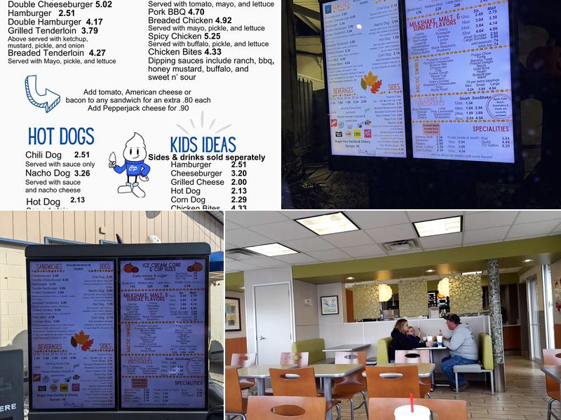 Cone Palace Menu