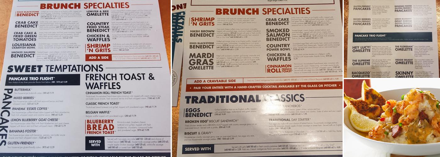 Another Broken Egg Cafe Menu