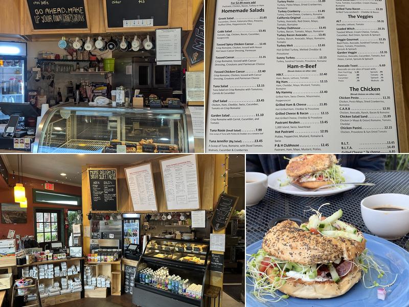 Baked & Brewed Café Menu