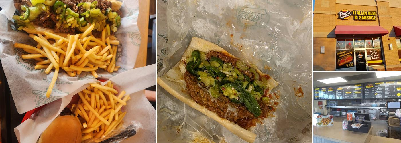 Pop's Italian Beef & Sausage Menu