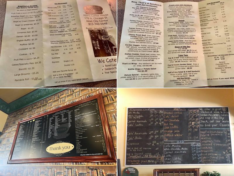 Jitters Menu