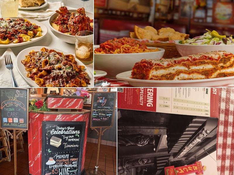 Buca di Beppo Italian Restaurant Menu