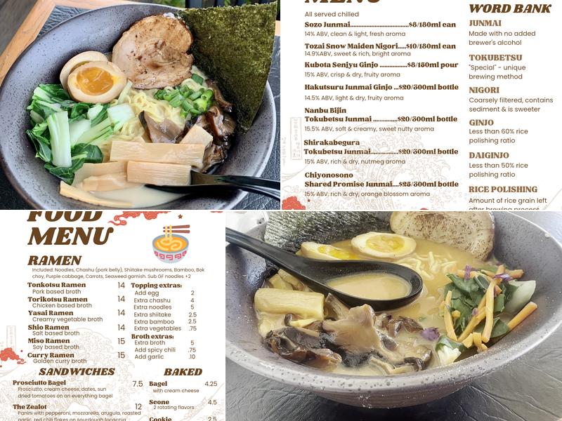 Three Crowns Coffee Menu
