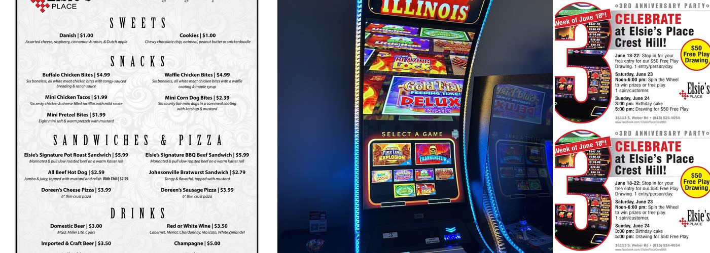 Elsie's Place Menu