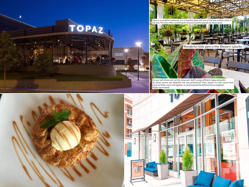Topaz Café 780 Village Center Dr, Burr Ridge