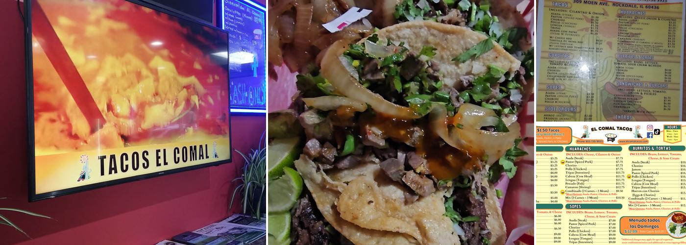 El Comal Tacos Menu