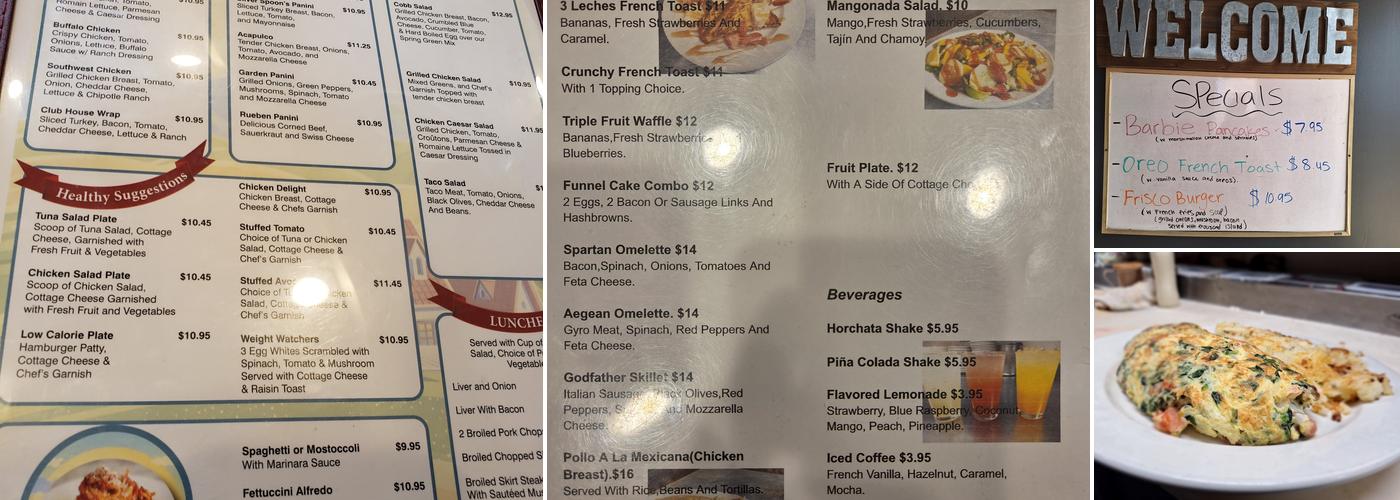 Silver Spoon Menu