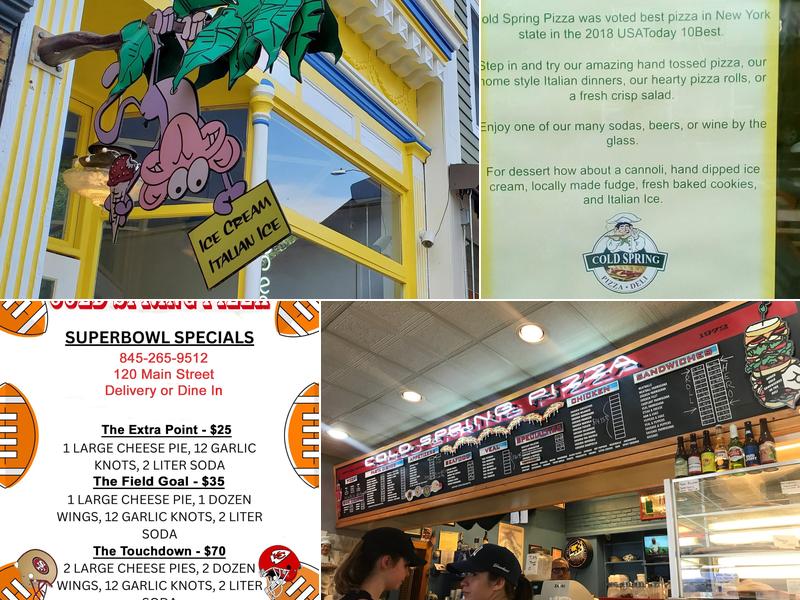 Cold Spring Pizza Menu