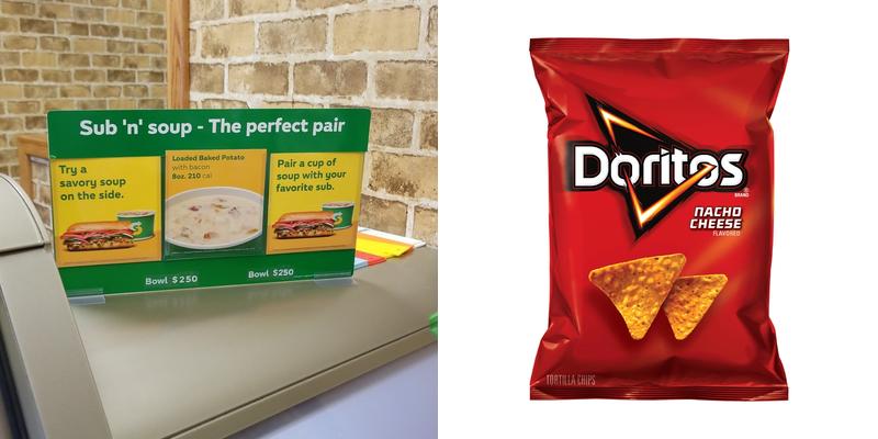 Subway Menu