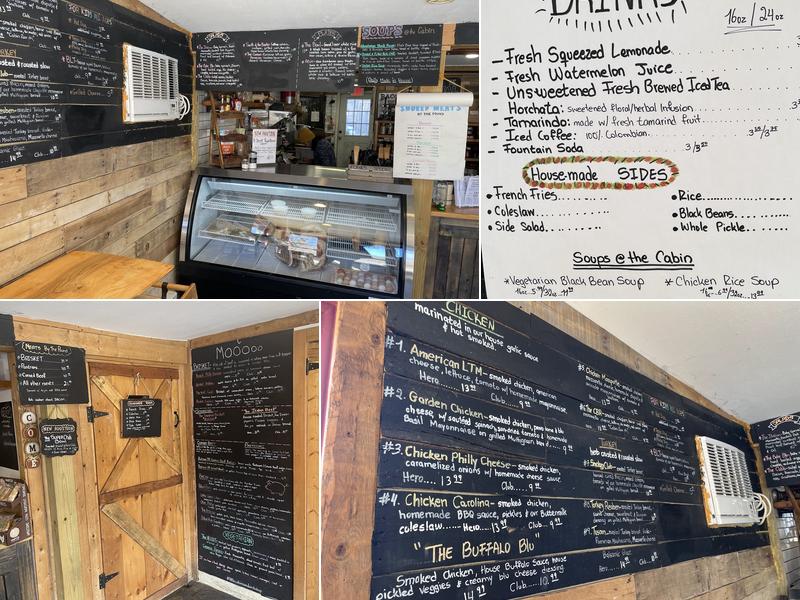 Little Cabin Sandwich Shop Inc. Menu