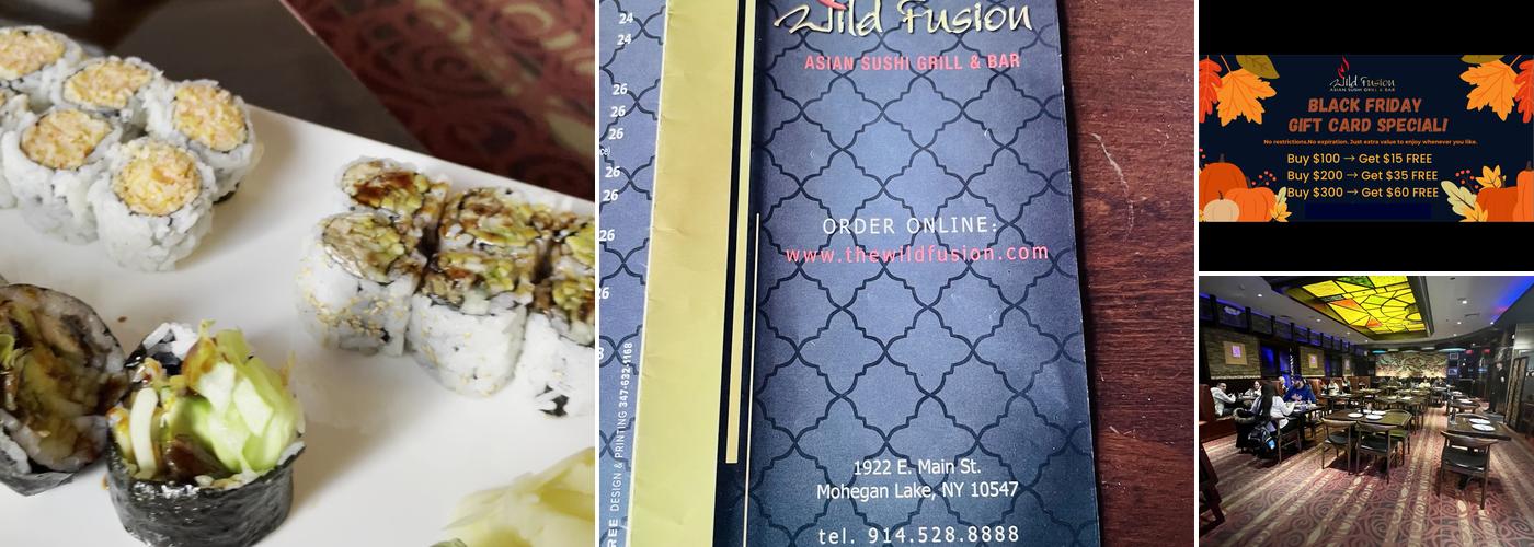Wild Fusion Menu