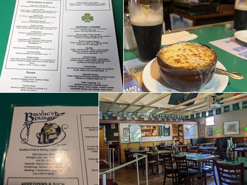 Brodie's Pub Menu