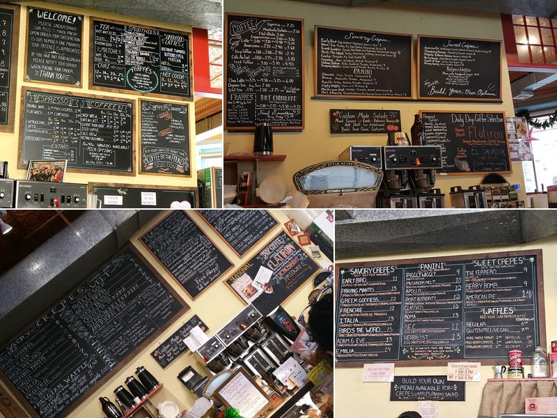 The Peekskill Coffee House Menu