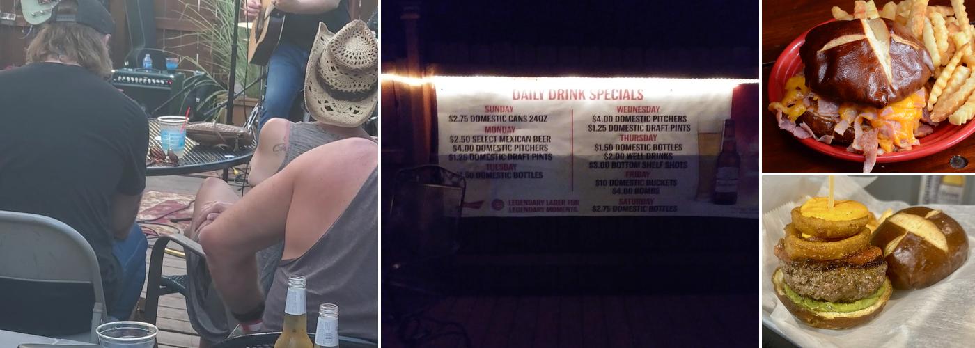 Gustos Bar & Grill Menu