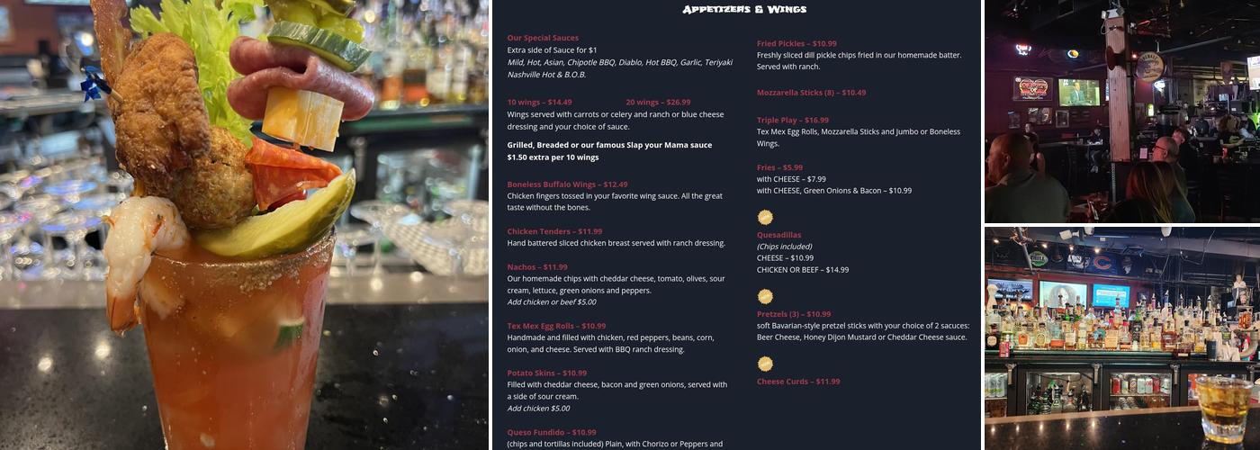 Tailgaters Sports Bar & Grill Menu