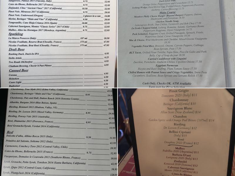 Riverview Menu