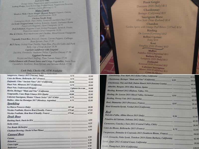Riverview Menu