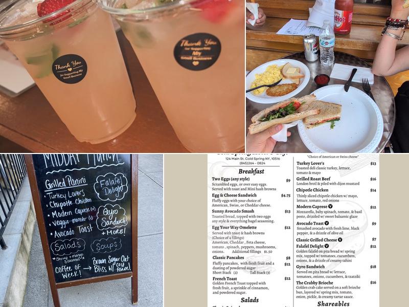 Cold Spring Hotel & Cafe Menu