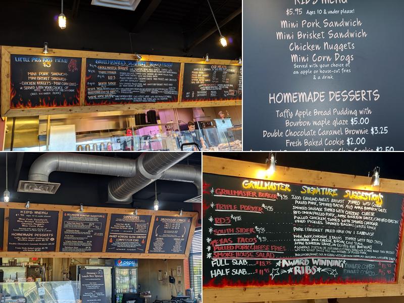 Firewater BBQ & Brew- Crest Hill Menu