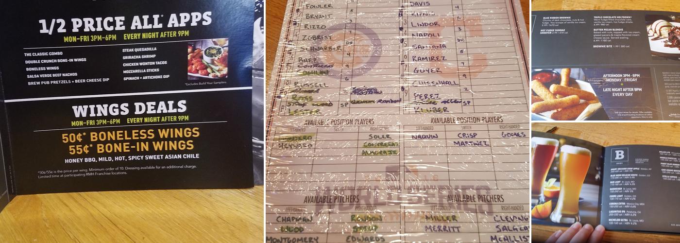 Applebee's Grill + Bar Menu