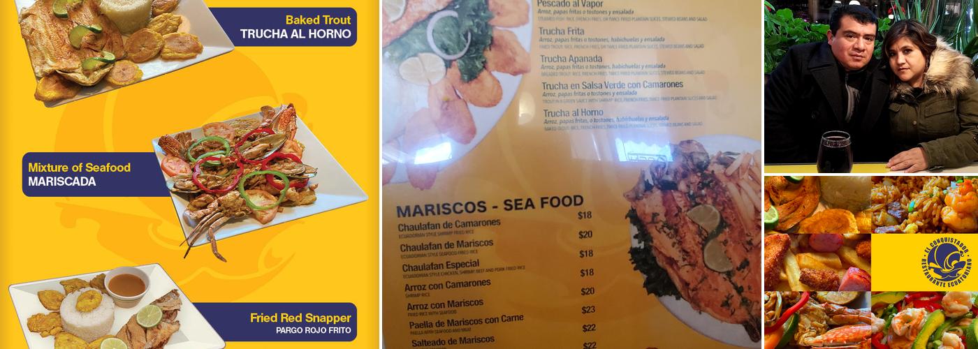 El Conquistador Restaurant Menu