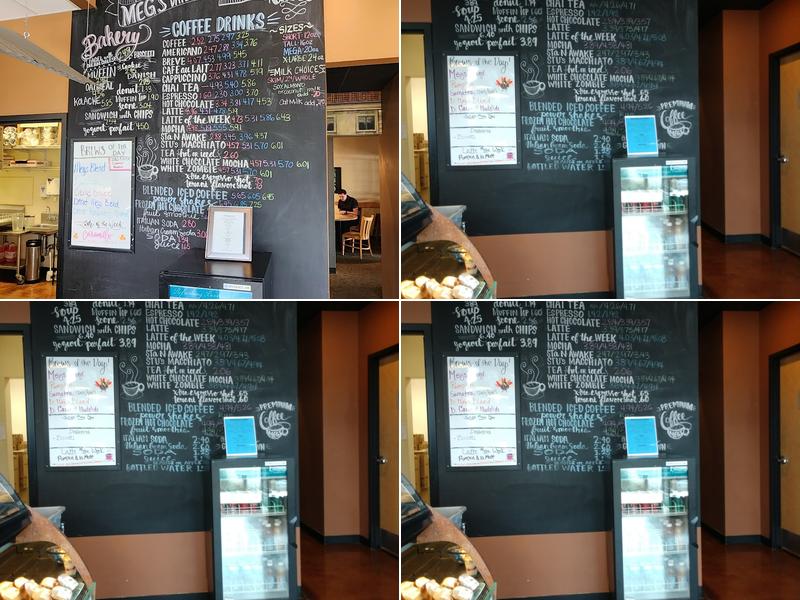 Meg's Daily Grind Menu