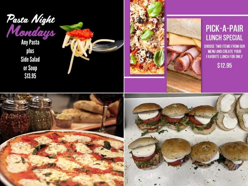 Pizzaiola Menu