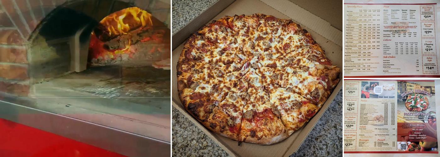 Italian Brothers Pizza & Pasta Menu