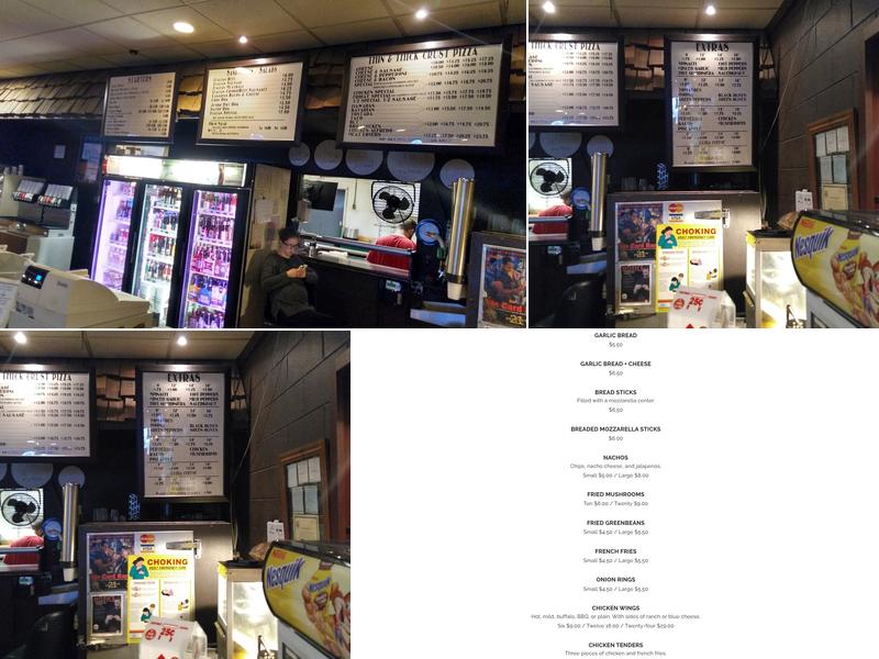 Gario's Pizza Villa Menu