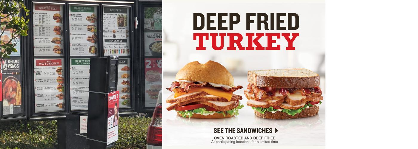 Arby's Menu