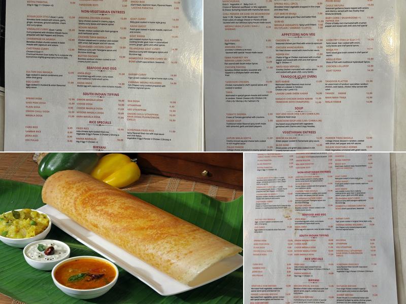 Deccan Spice Menu