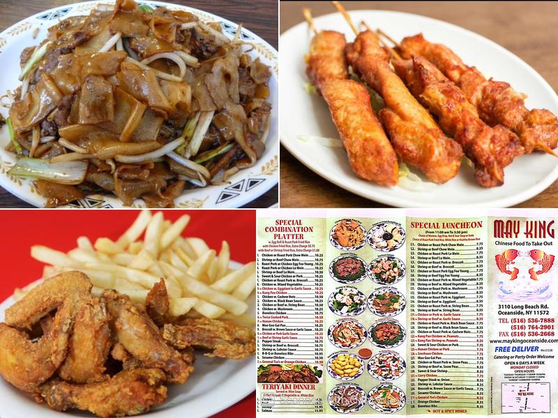 Mayking Resturant Menu