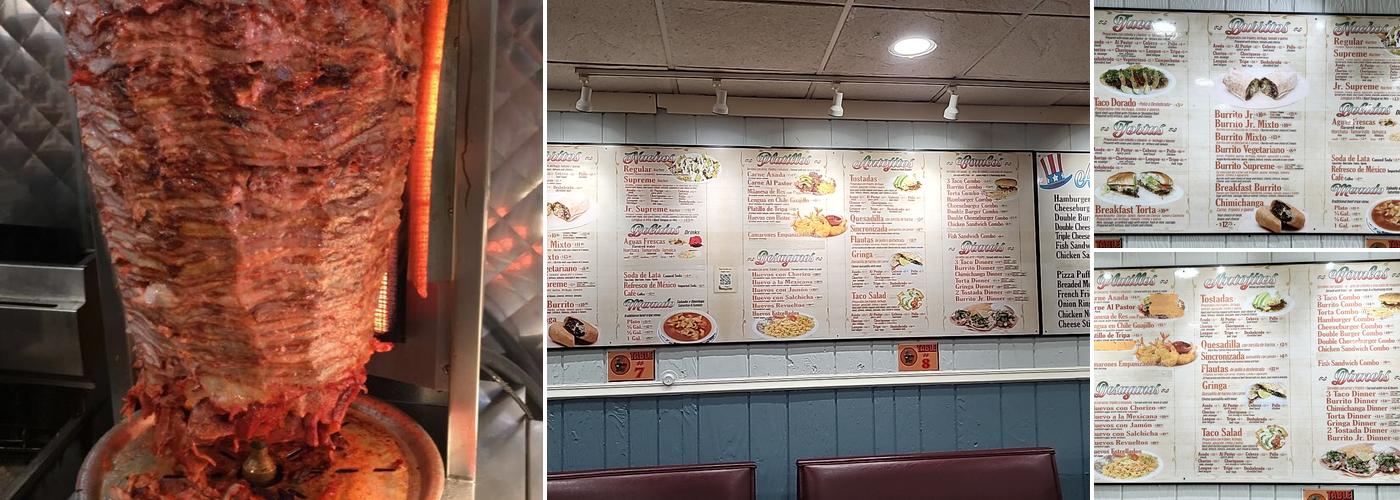 Taqueria Durango Menu