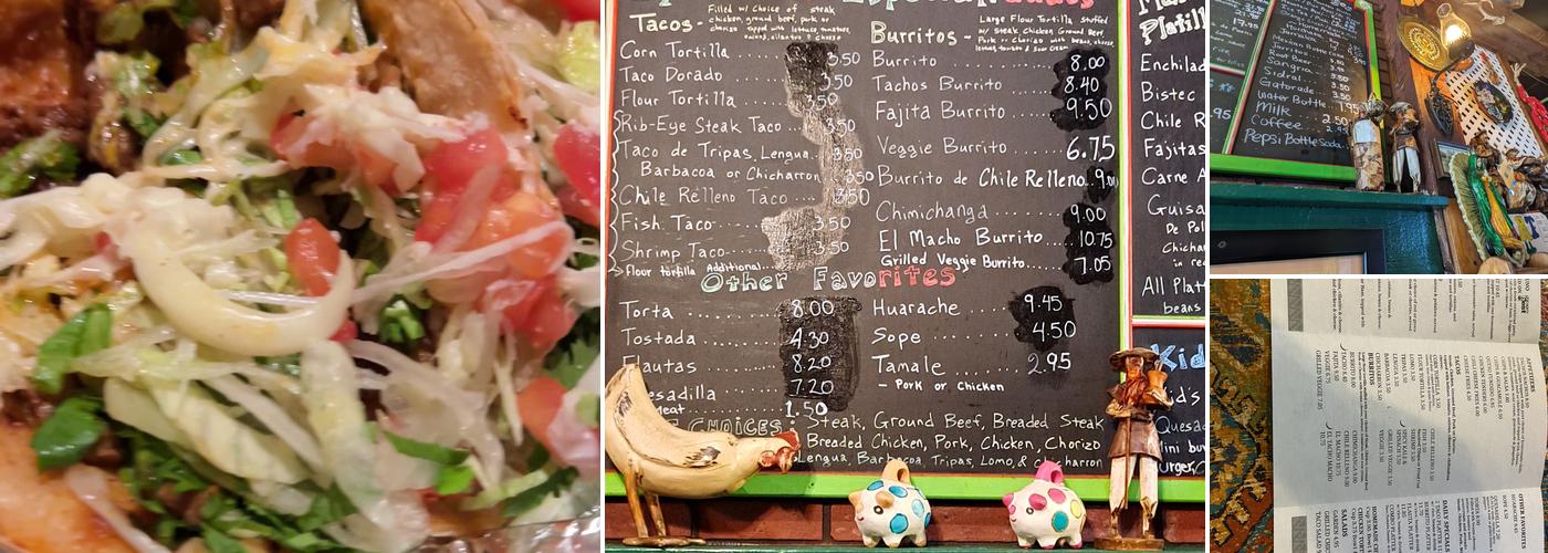 The Jalapeno Grille Menu