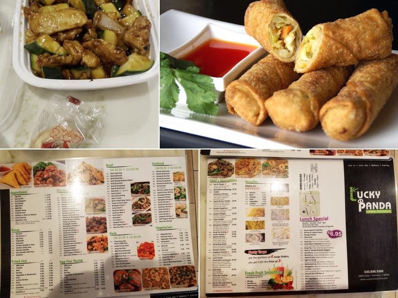 Lucky Panda Chinese Restaurant Menu