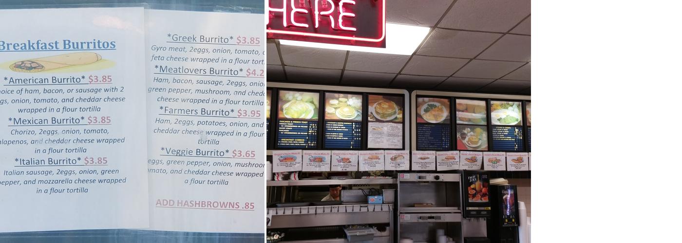 Goody's Restaurant Menu