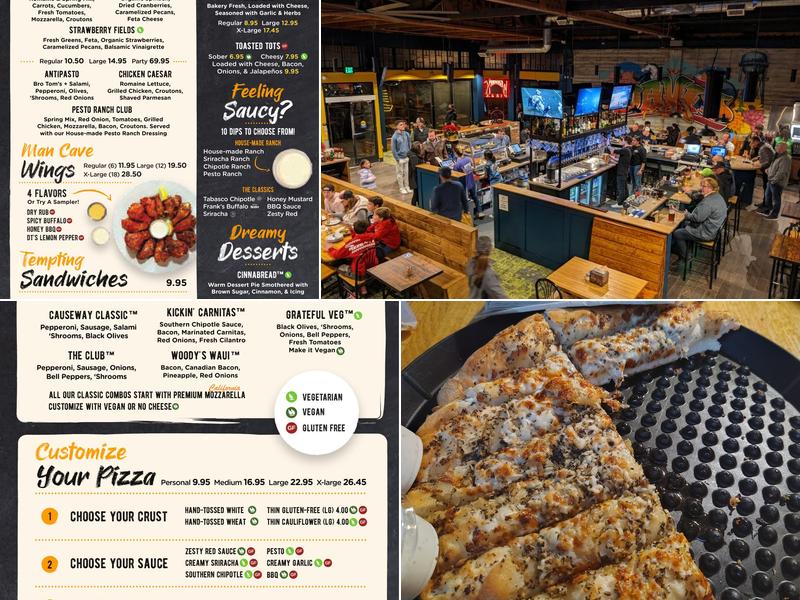 Woodstock's Pizza Davis Menu
