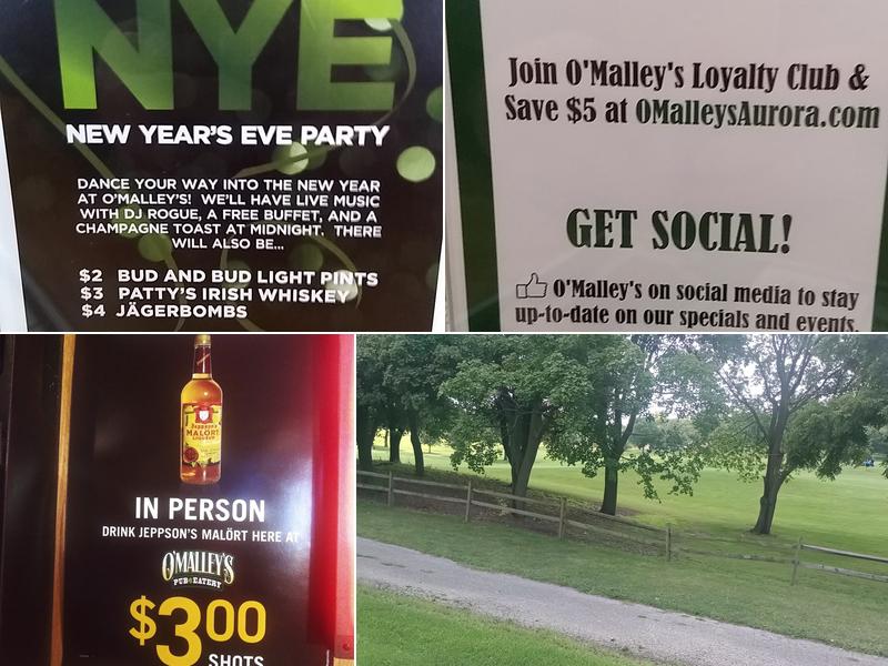 O'Malley's Pub & Eatery Menu