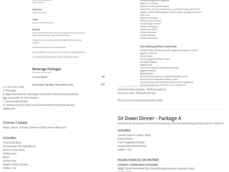 Alias Smith and Jones Menu