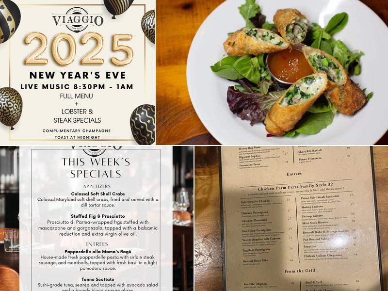 Viaggio Menu