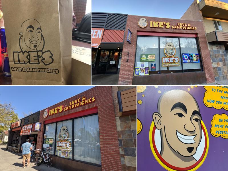 Ike's Love & Sandwiches 212 F St B, Davis