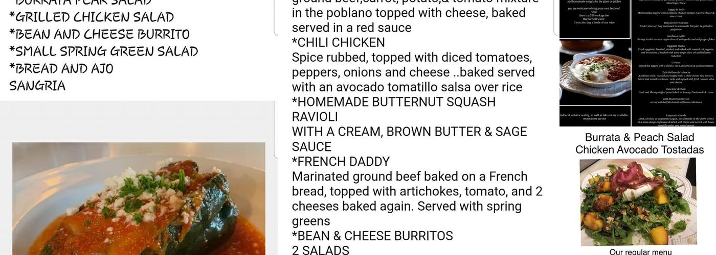Ficelle Menu