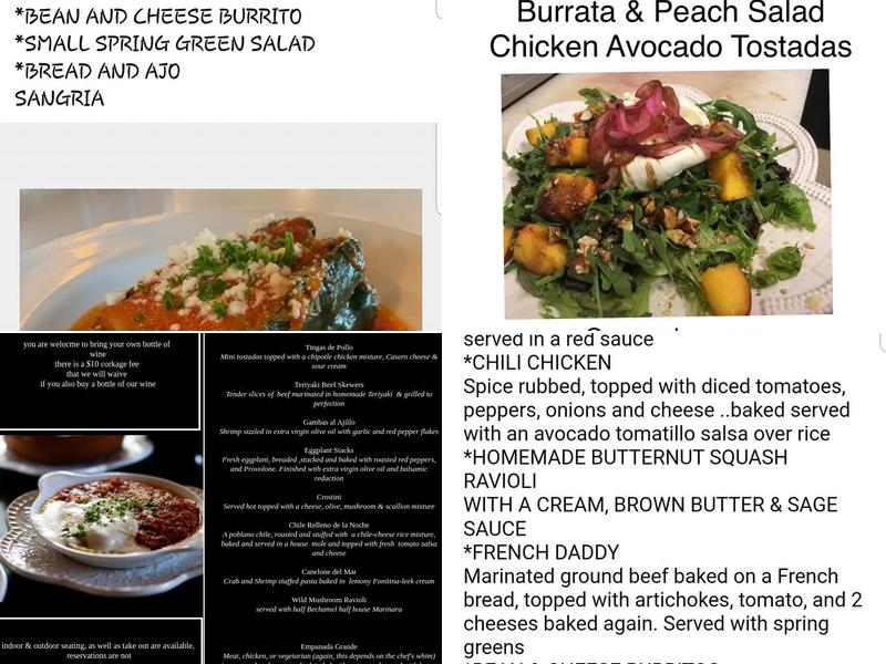 Ficelle Menu