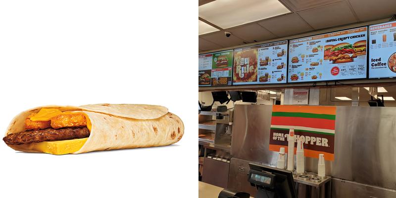 Burger King Menu