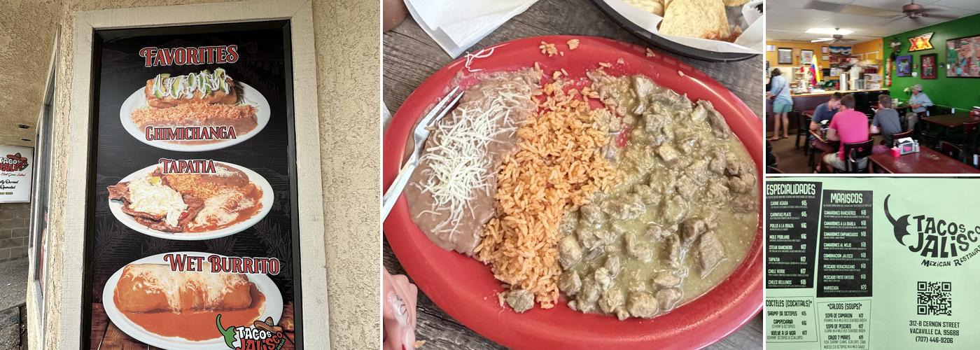 Tacos Jalisco Menu