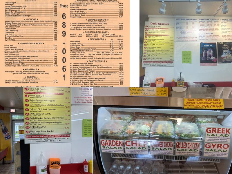 5 Points Restaurant Menu