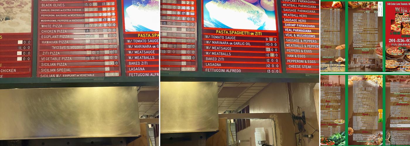Victor's Pizzeria & Italian Restaurant Menu